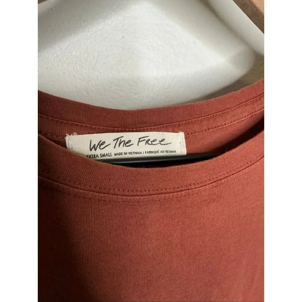 Free People We The Free Crewneck | Brown in XS